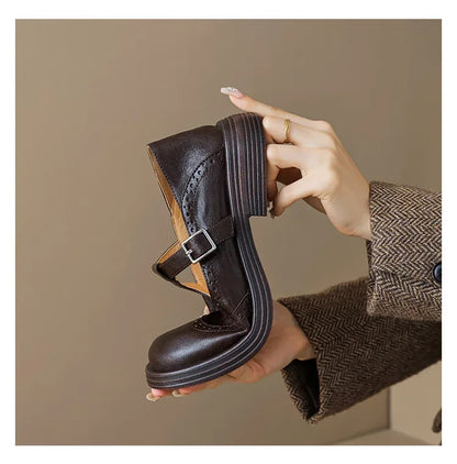 NOVA - Elegant Leather Heels